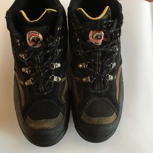 Brahma Men Leather Steel Toe Boots